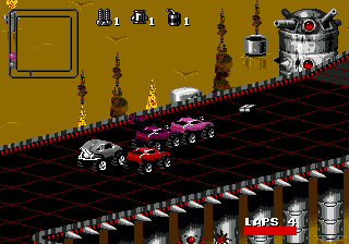 Rock 'n Roll Racing screenshot 4 for Sega Genesis
